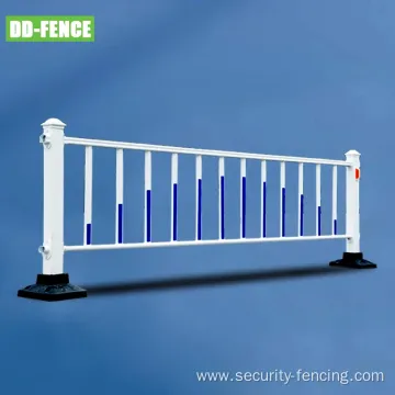 Metal Pedestrian Guard Rail Steel Fence